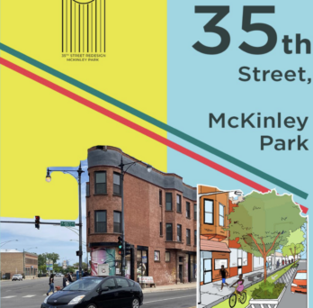 the MCD 35th Street Reimagined report cover
                  